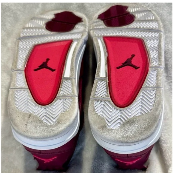 Jordan Women's Sneakers in Purple and Pink - Picture 5 of 5